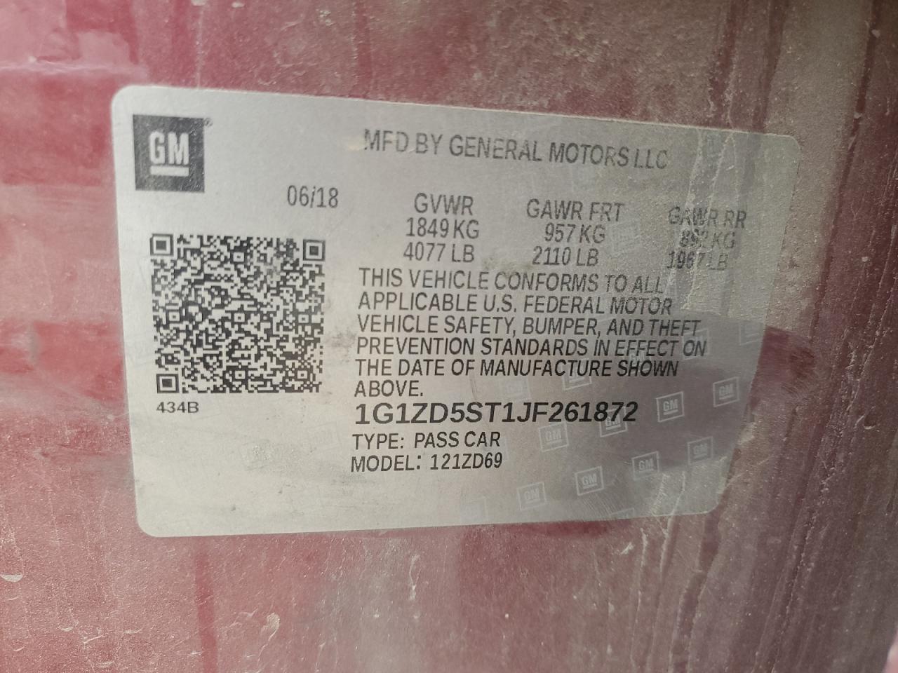 2018 Chevrolet Malibu - Image 12