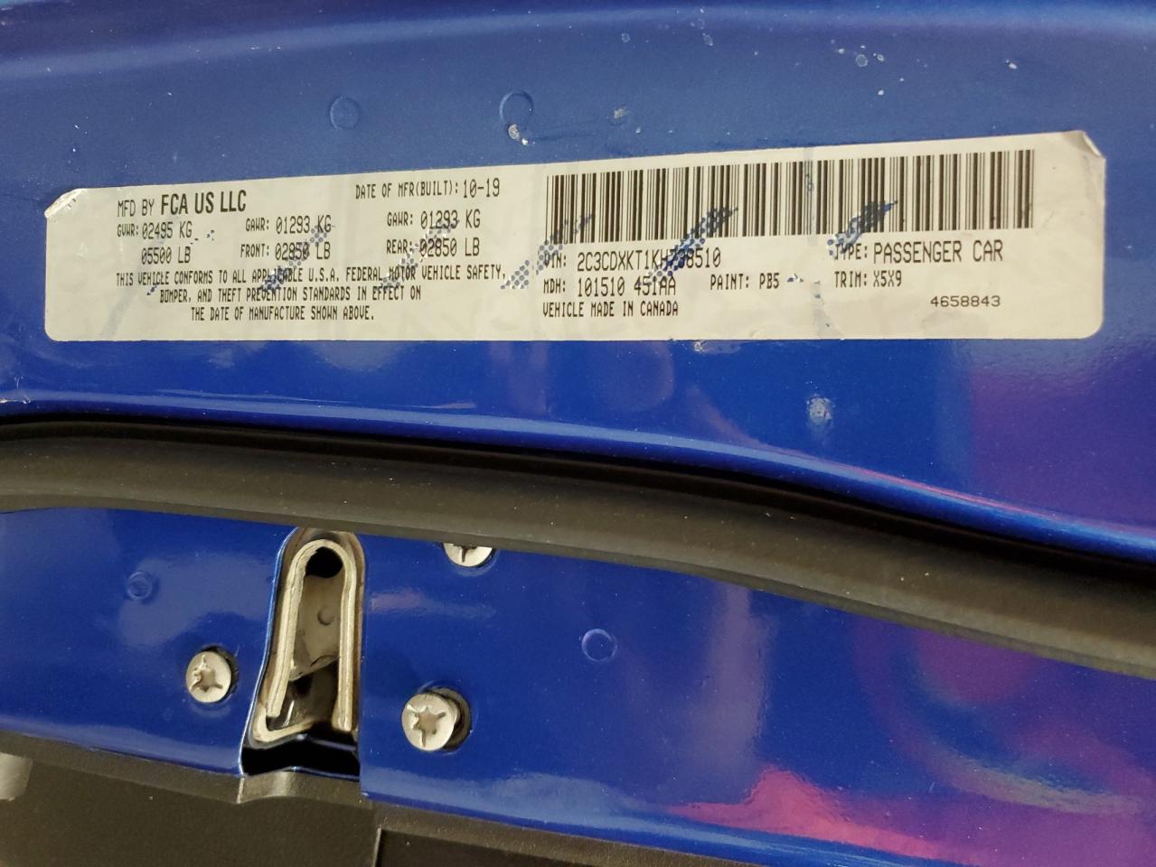 2019 Dodge Charger - Image 12