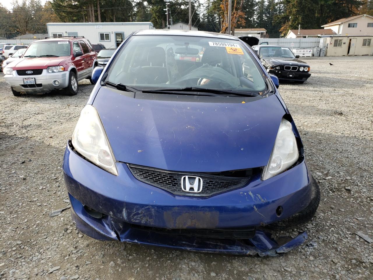 2009 Honda Fit Sport VIN: JHMGE88459S008150 Lot: 78599194