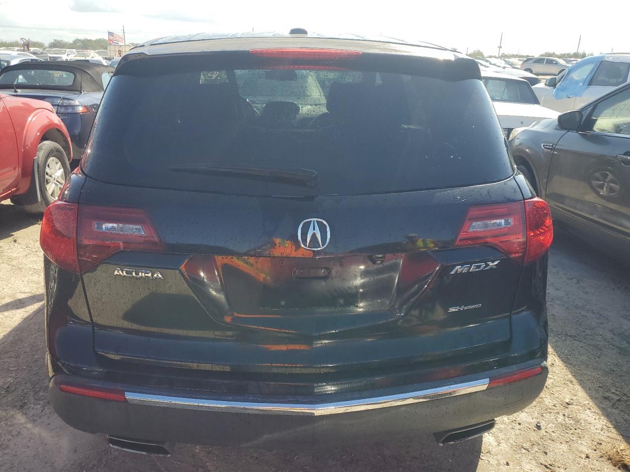 2012 Acura Mdx Technology VIN: 2HNYD2H3XCH505703 Lot: 80092834