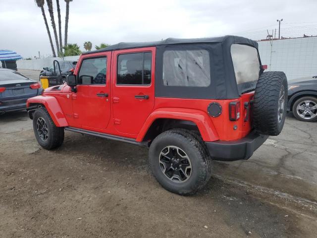 Parquets JEEP WRANGLER 2014 Czerwony