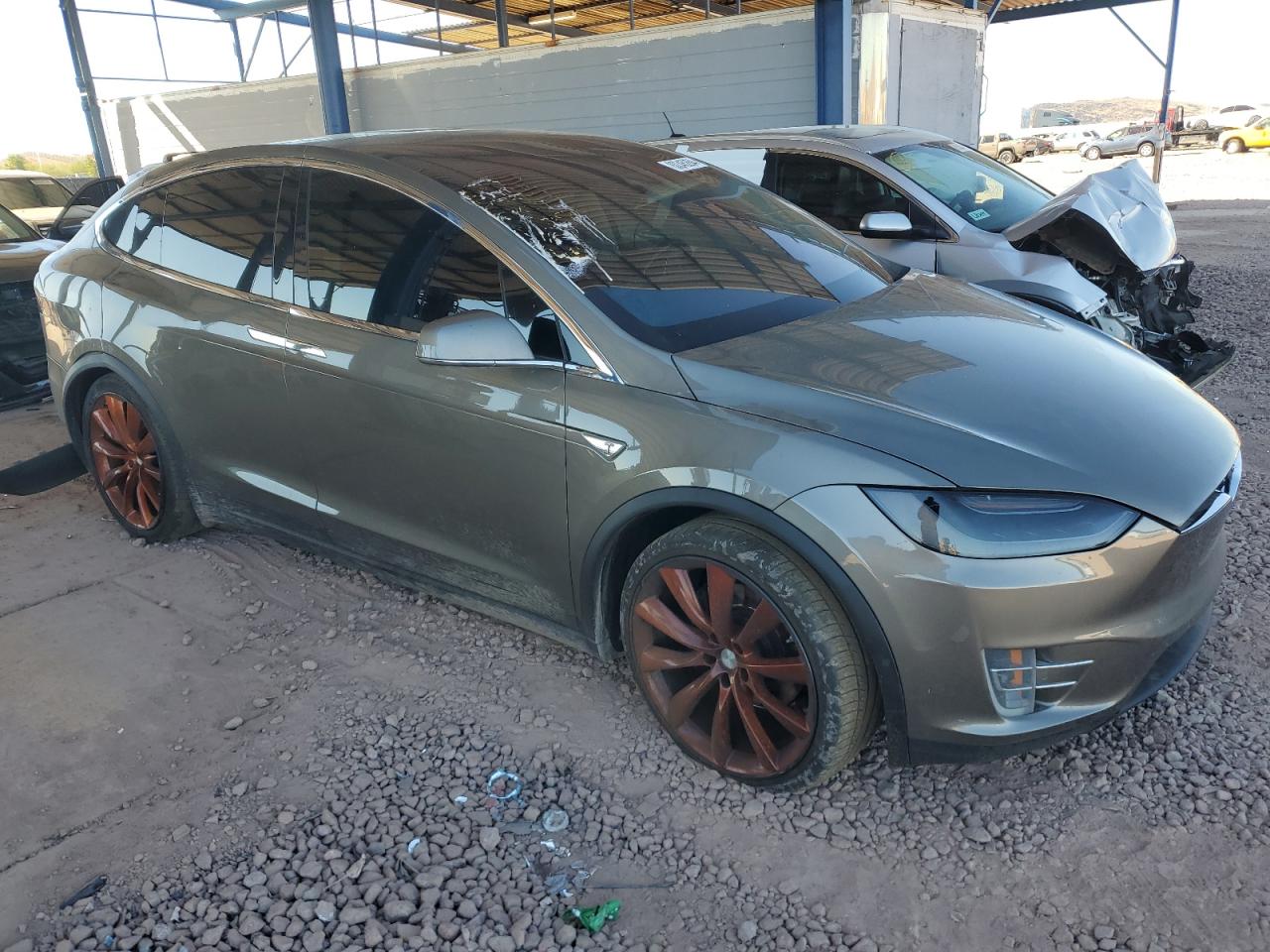 VIN 5YJXCBE41GF000808 2016 TESLA MODEL X no.4