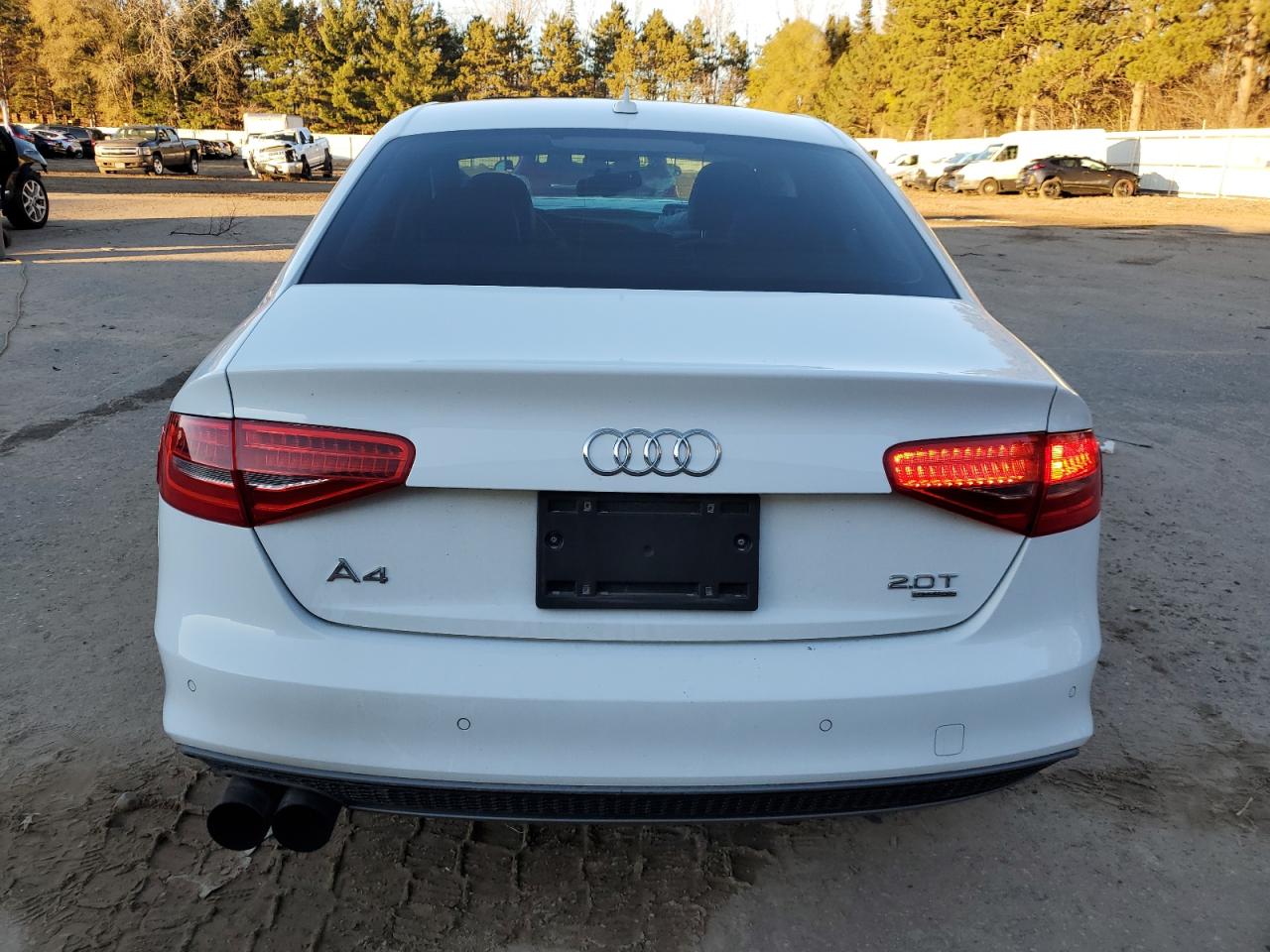 2014 Audi A4 Premium Plus VIN: WAUFFAFL4EN022171 Lot: 80365124