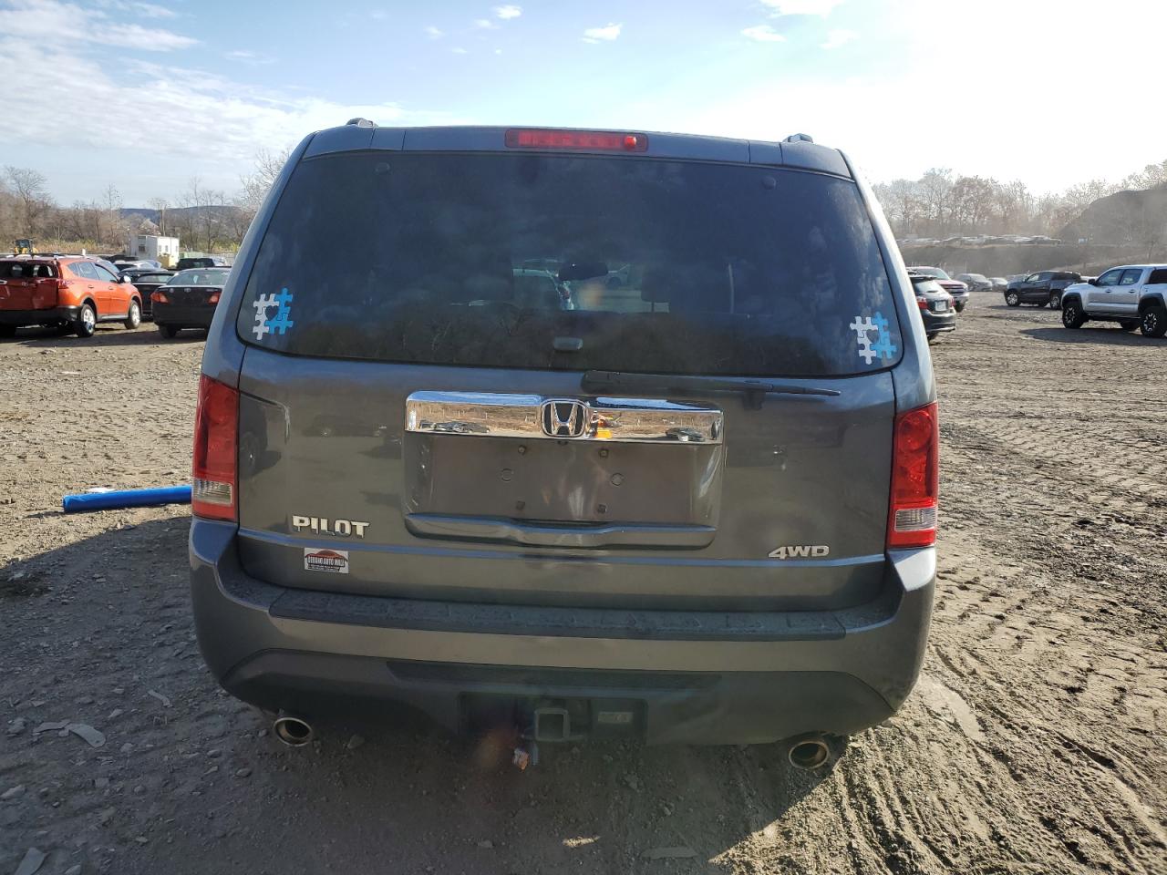 2013 Honda Pilot Exl VIN: 5FNYF4H56DB014601 Lot: 80985864