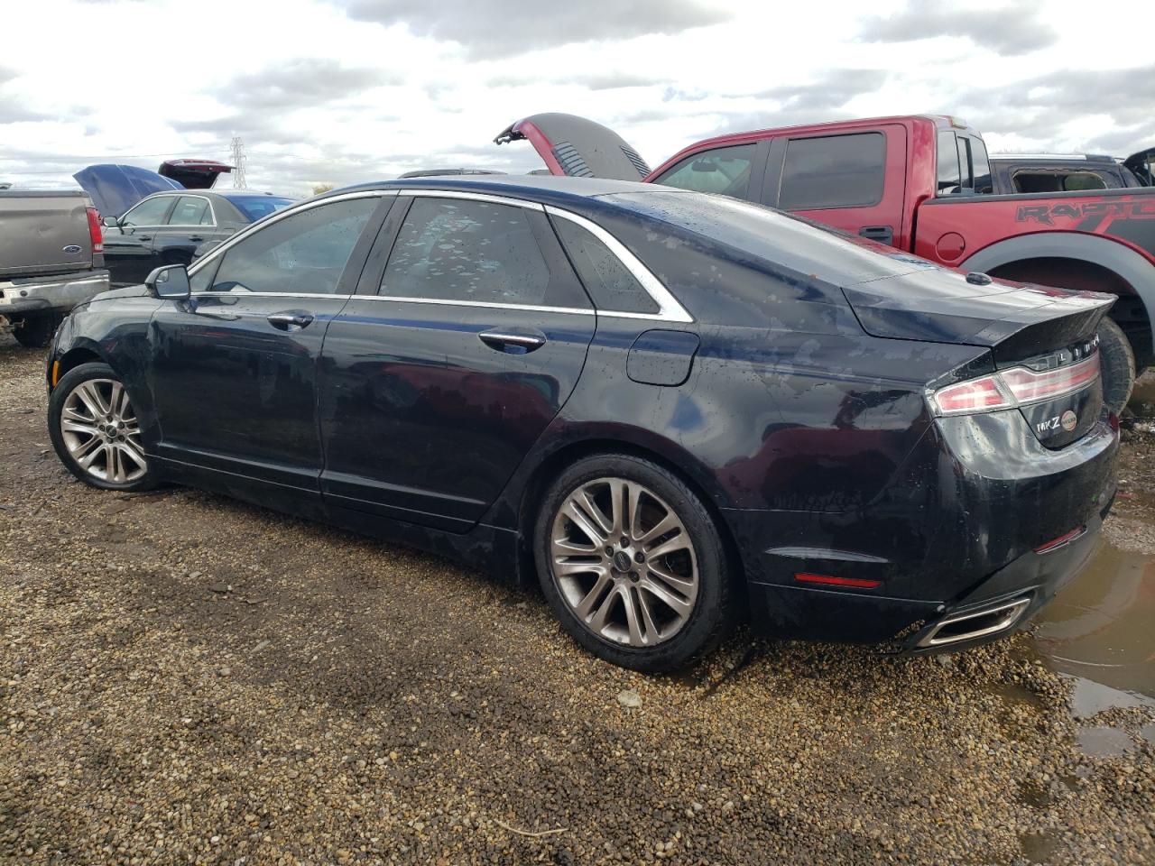 VIN 3LN6L2GK8ER802089 2014 LINCOLN MKZ no.2