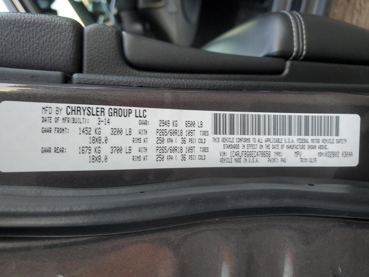 2014 Jeep Grand Cherokee - Image 13