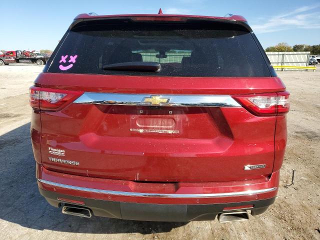  CHEVROLET TRAVERSE 2018 Red