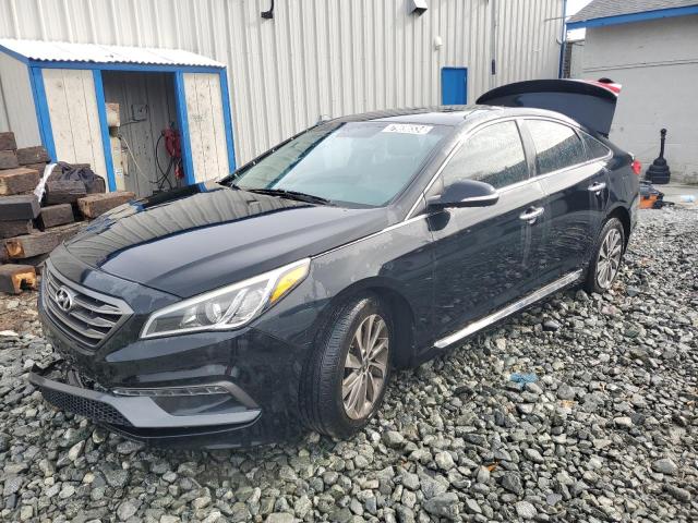  HYUNDAI SONATA 2017 Черный