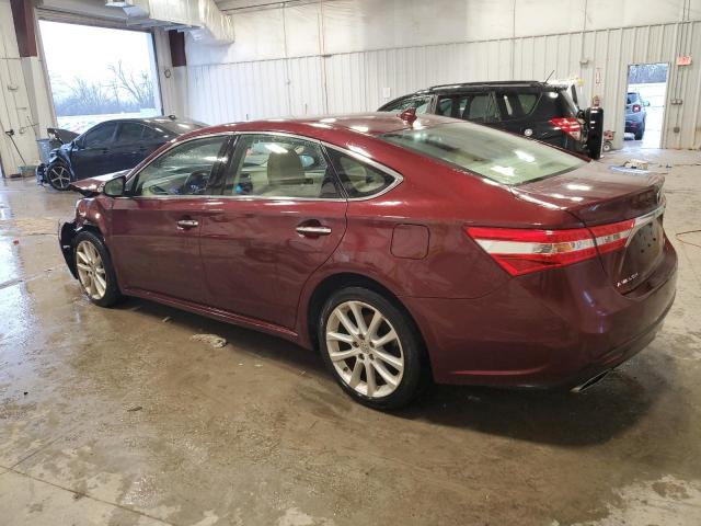  TOYOTA AVALON 2014 Czerwony