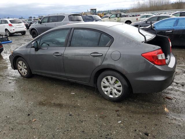 Sedans HONDA CIVIC 2012 Gray