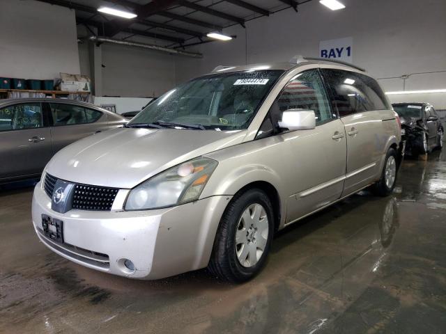 2005 Nissan Quest S de vânzare în Elgin, IL - Rear End