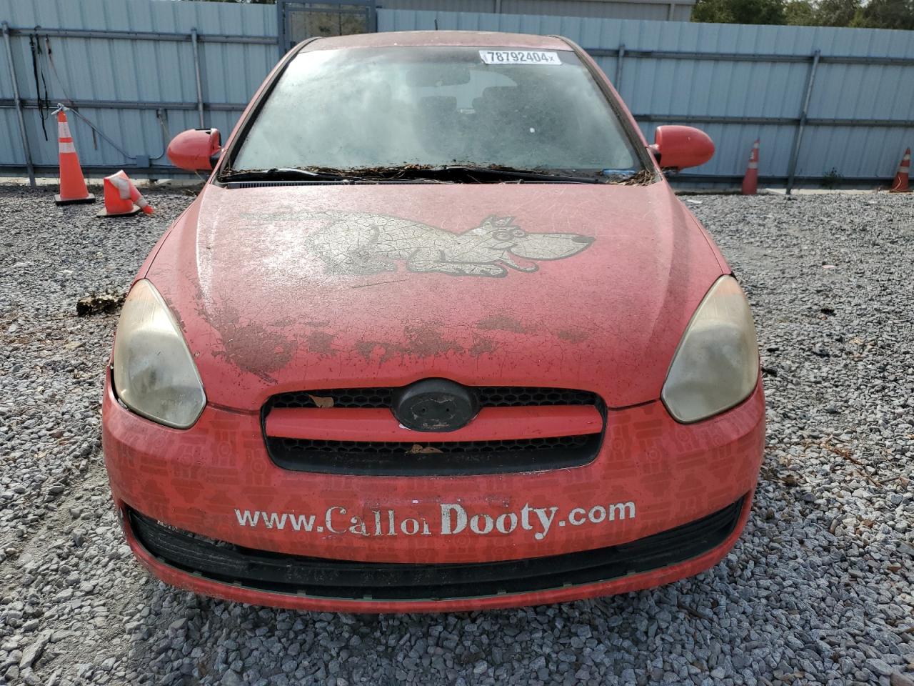 2007 Hyundai Accent Gs VIN: KMHCM36C87U010519 Lot: 78792404