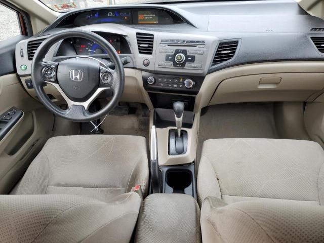  HONDA CIVIC 2012 Бордовий