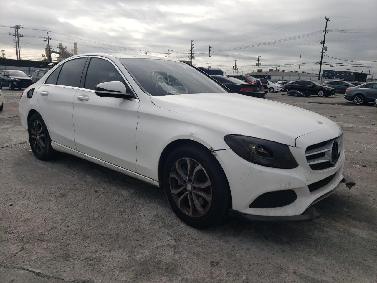 VIN 55SWF4JB1FU059289 2015 MERCEDES-BENZ C-CLASS no.4