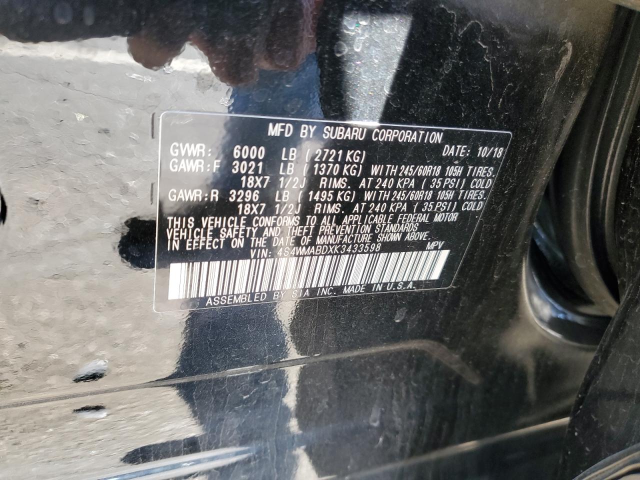 2019 Subaru Ascent - Image 14