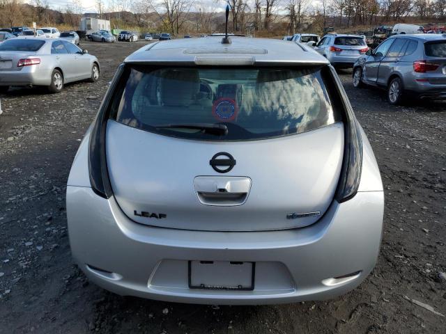 Hatchbacks NISSAN LEAF 2012 Silver