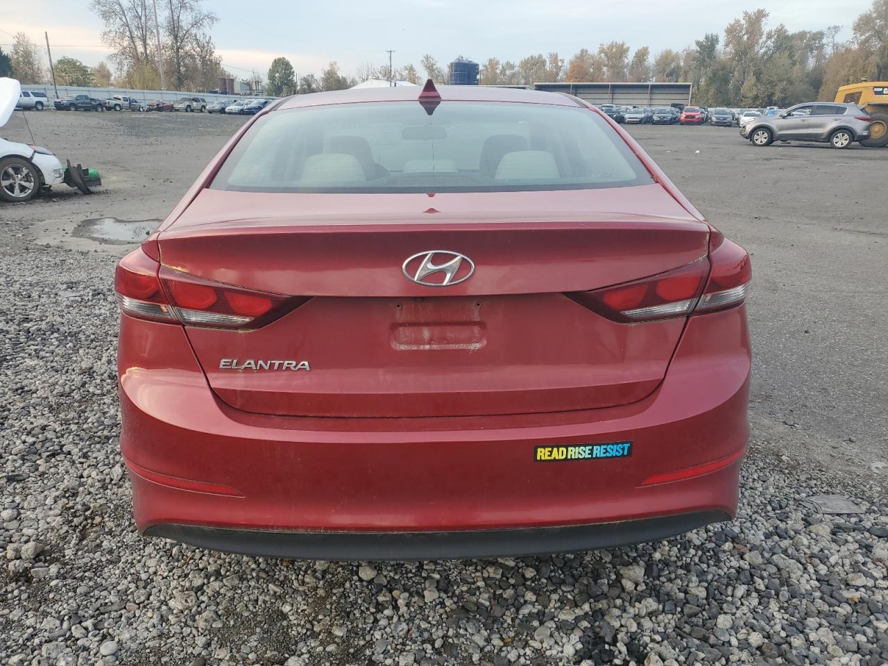 2017 Hyundai Elantra Se VIN: KMHD84LF3HU141386 Lot: 80173034