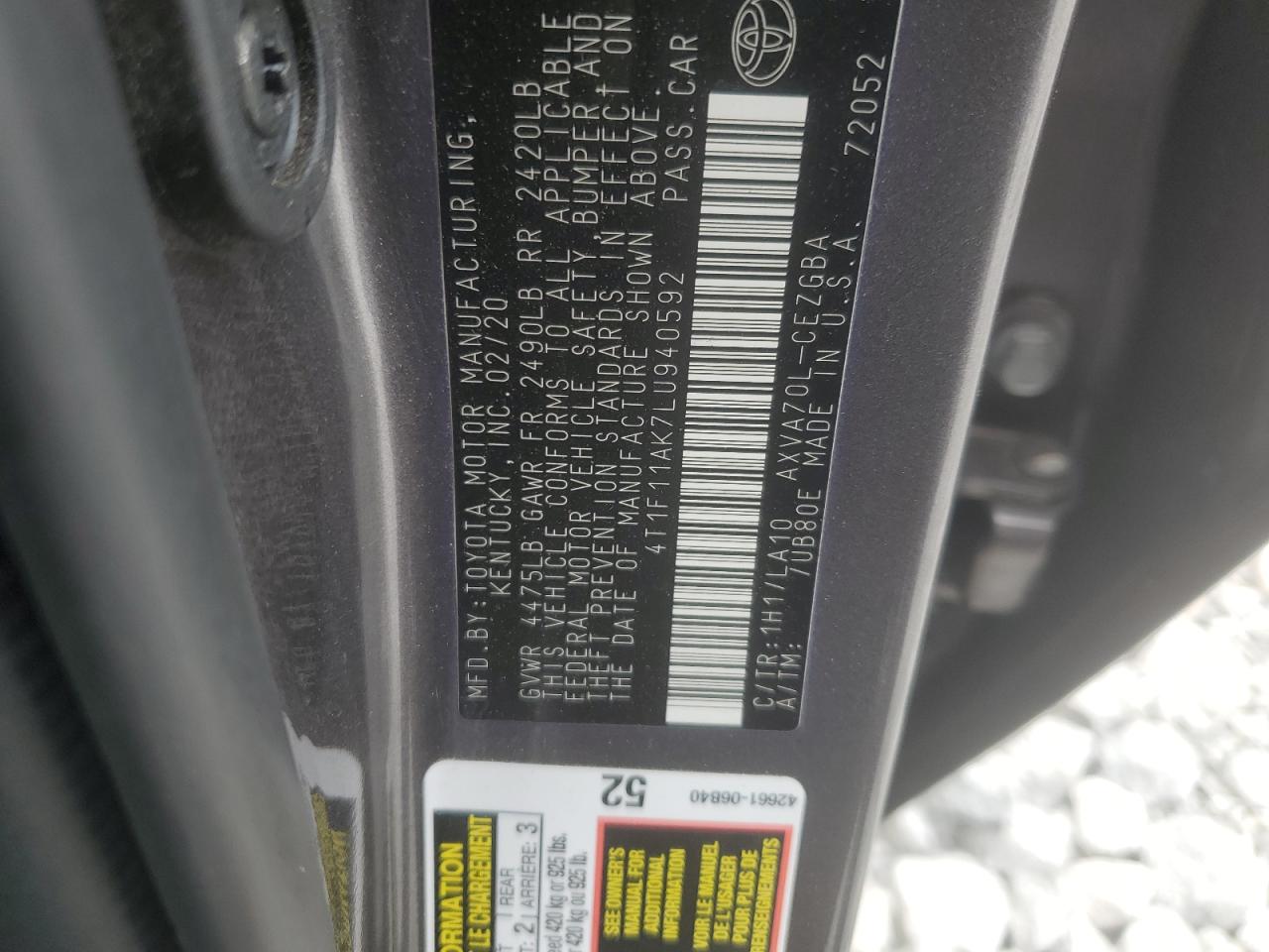 2020 Toyota Camry - Image 13