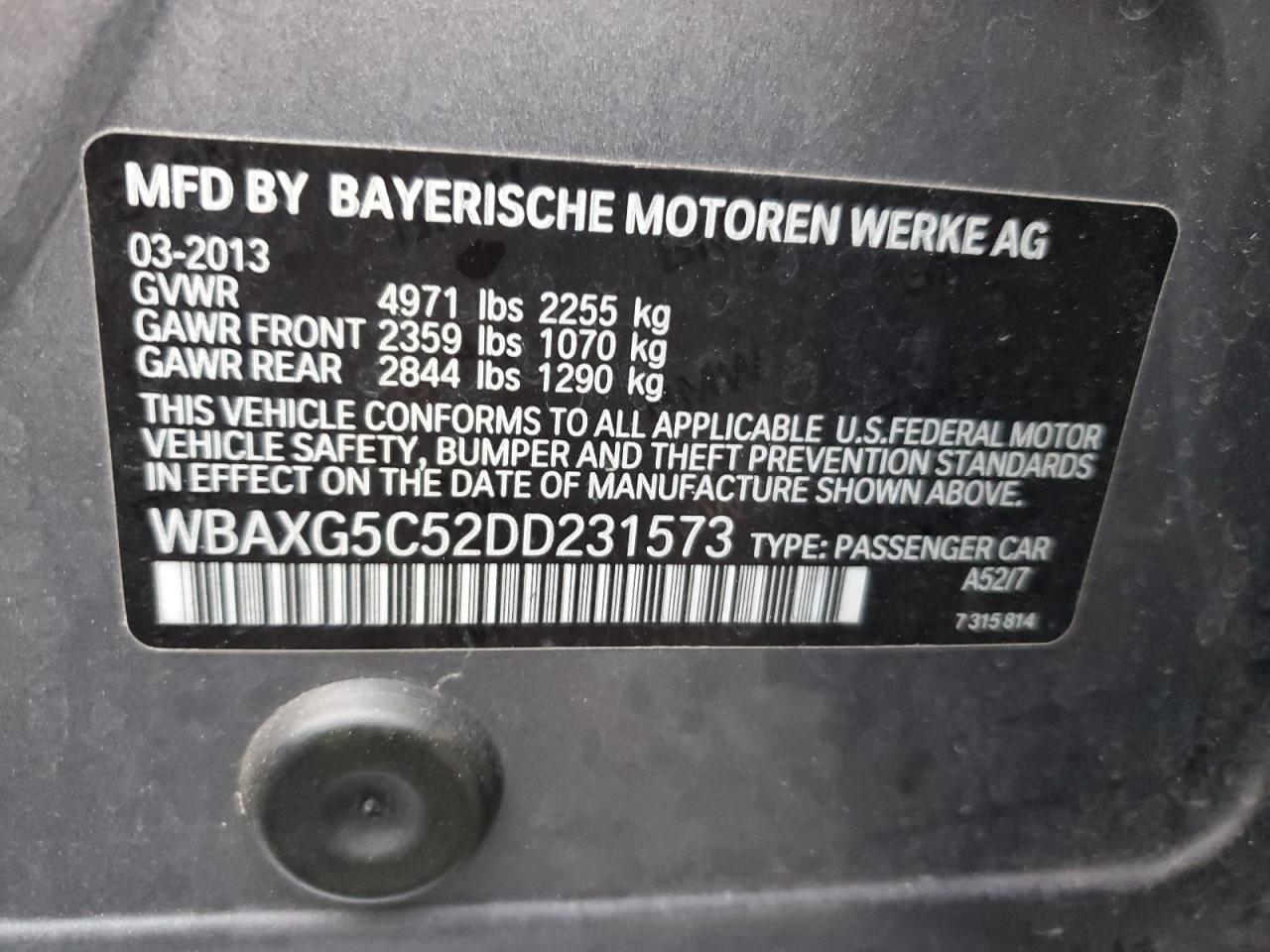 2013 BMW 5er - Image 14
