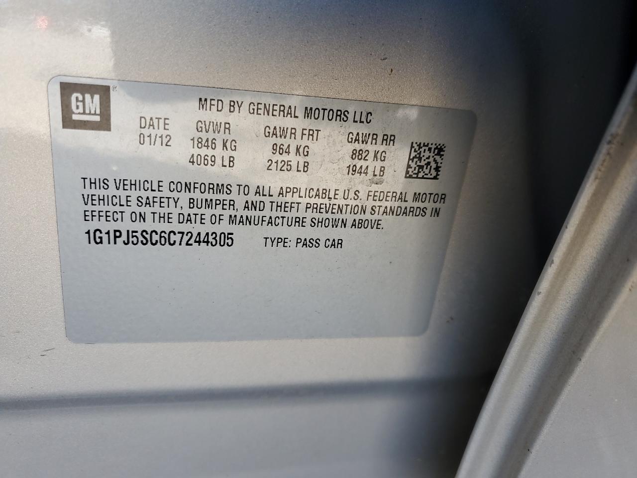 2012 Chevrolet Cruze - Image 12