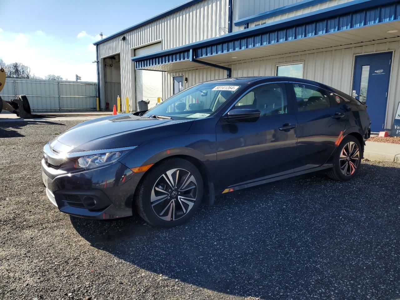 2018 Honda Civic Ex VIN: JHMFC1F33JX025605 Lot: 80141264