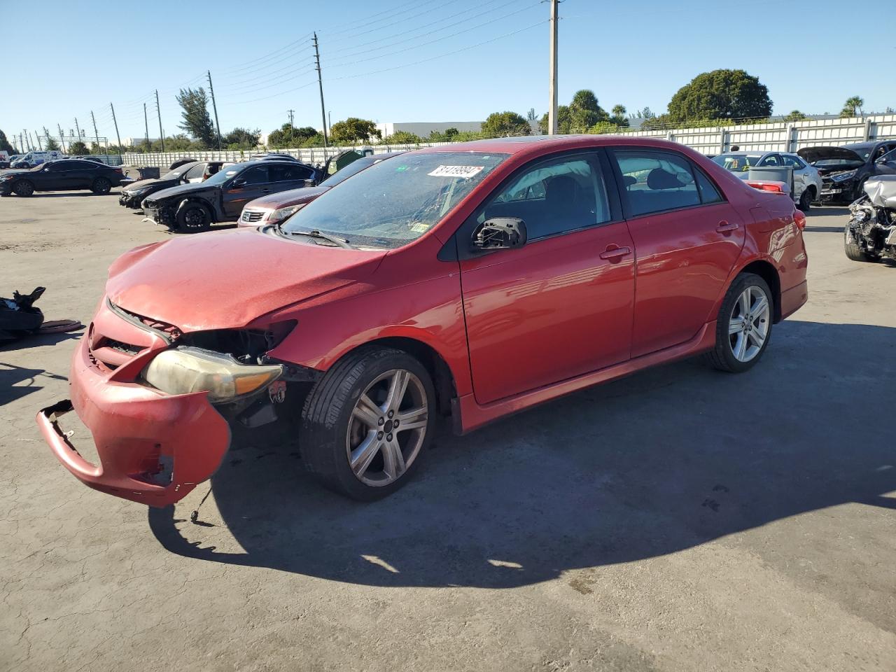 VIN 2T1BU4EE7DC960551 2013 TOYOTA COROLLA no.1