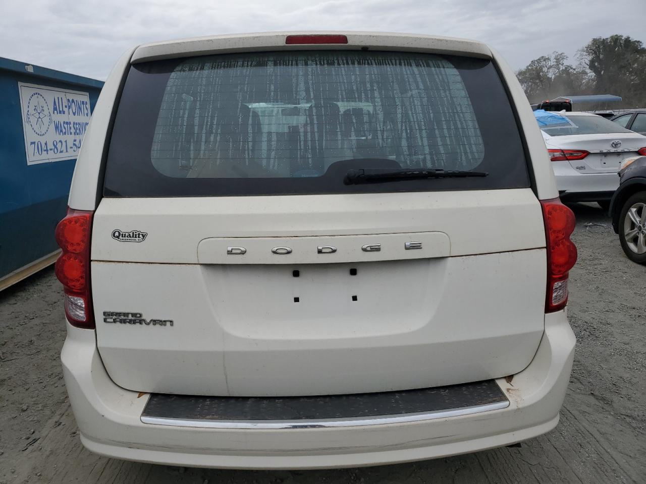 2013 Dodge Grand Caravan Se VIN: 2C4RDGBG1DR586623 Lot: 78529844