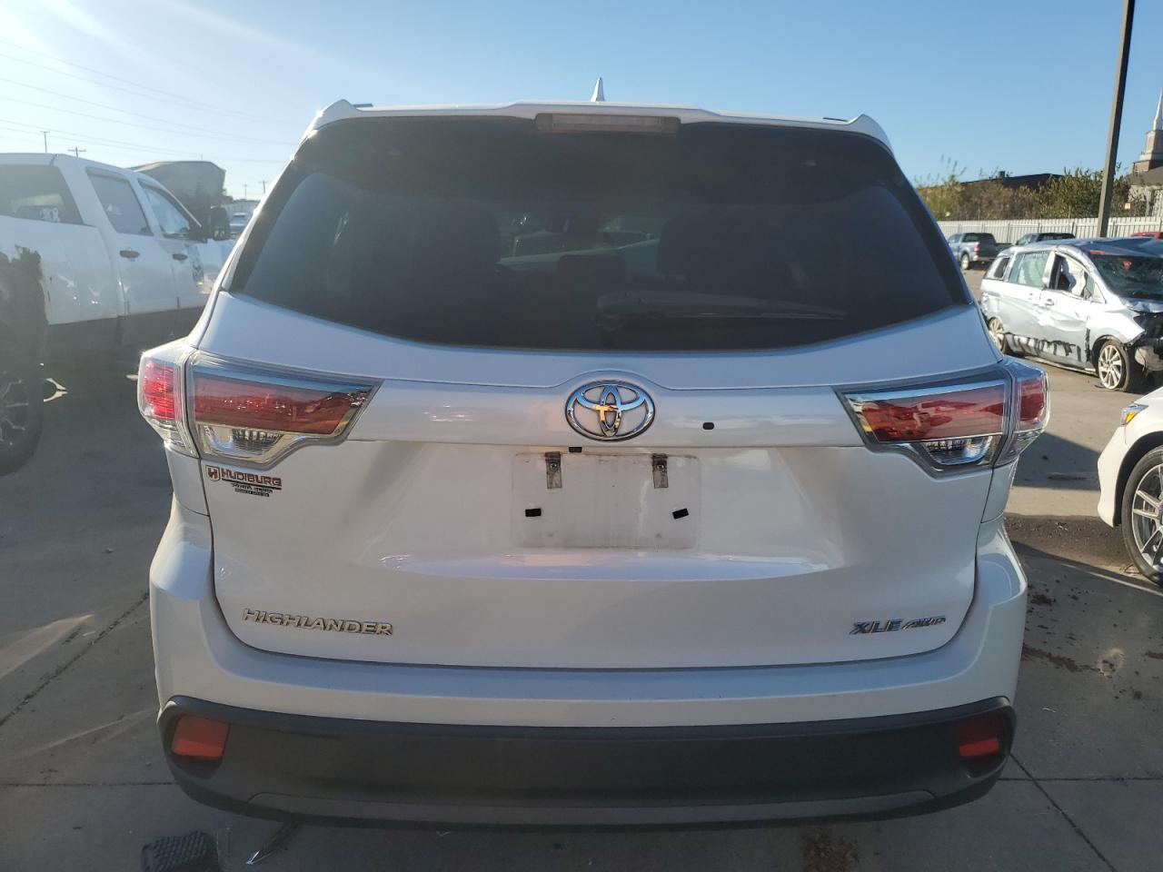 2016 Toyota Highlander Xle VIN: 5TDJKRFH3GS240974 Lot: 80592224