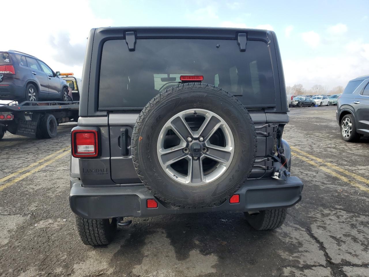 2022 Jeep Wrangler Unlimited Sahara VIN: 1C4HJXEG6NW152576 Lot: 82034644