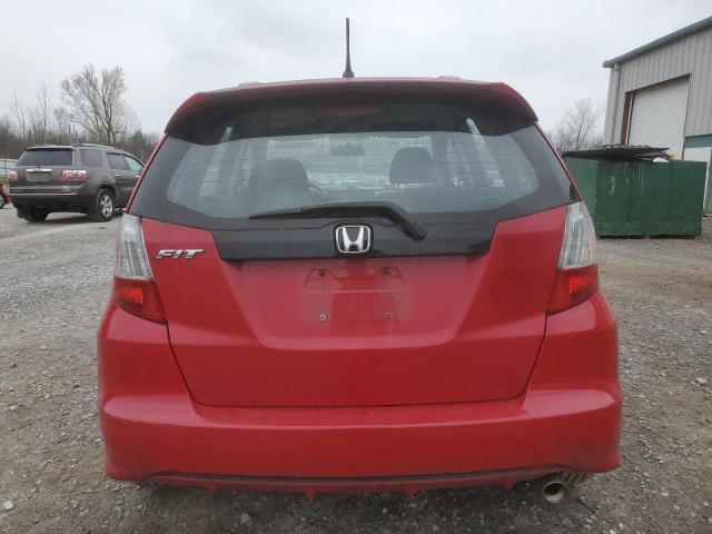  HONDA FIT 2012 Червоний