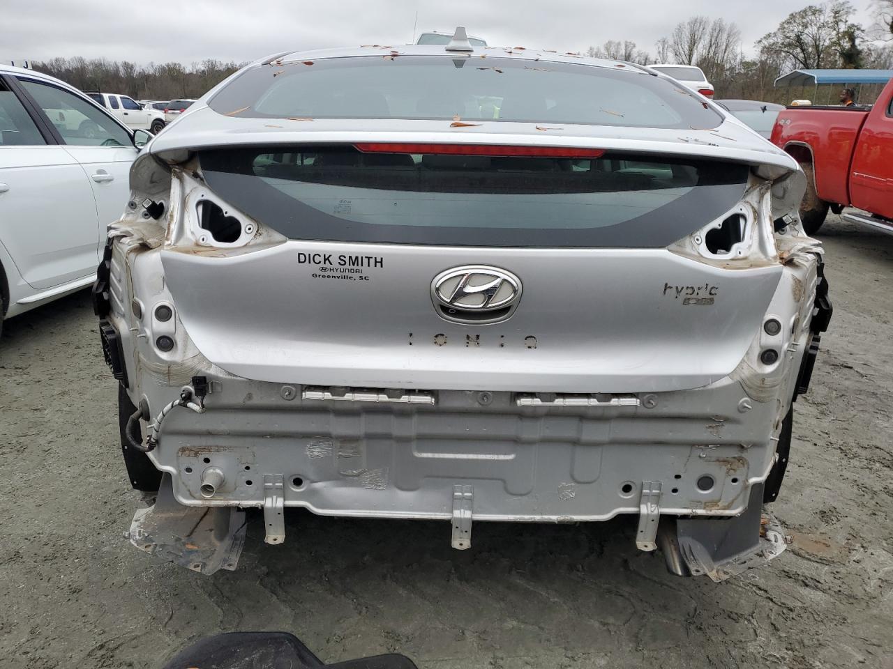 2017 Hyundai Ioniq Blue VIN: KMHC65LC1HU024077 Lot: 81217004