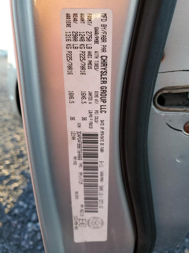 2011 Dodge Journey Express VIN: 3D4PG4FB8BT564868 Lot: 79927604