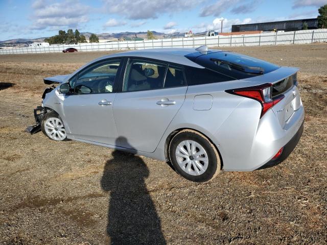  TOYOTA PRIUS 2019 Серебристый