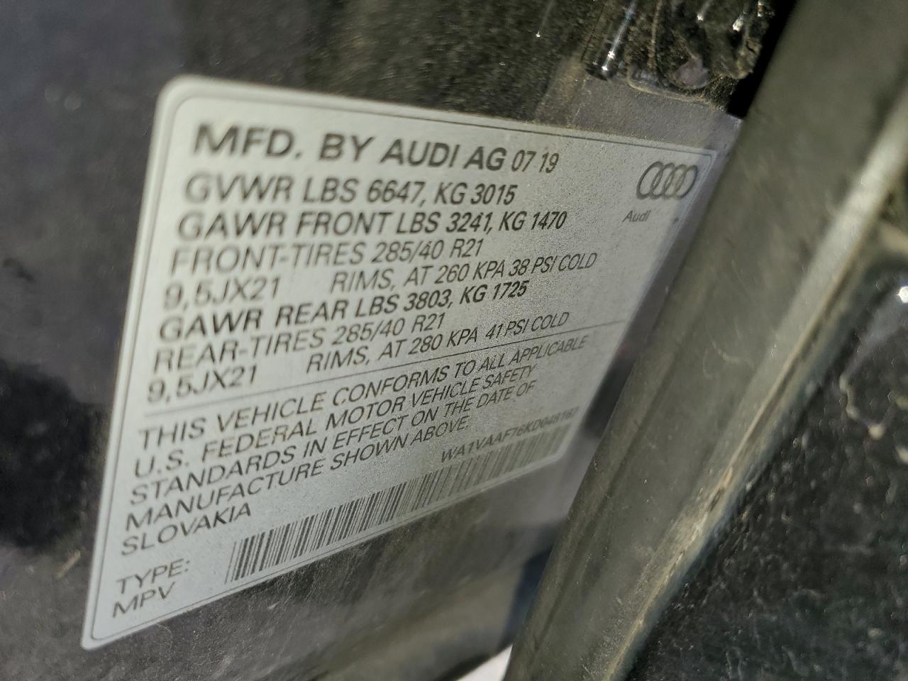 2019 Audi Q7 - Image 14