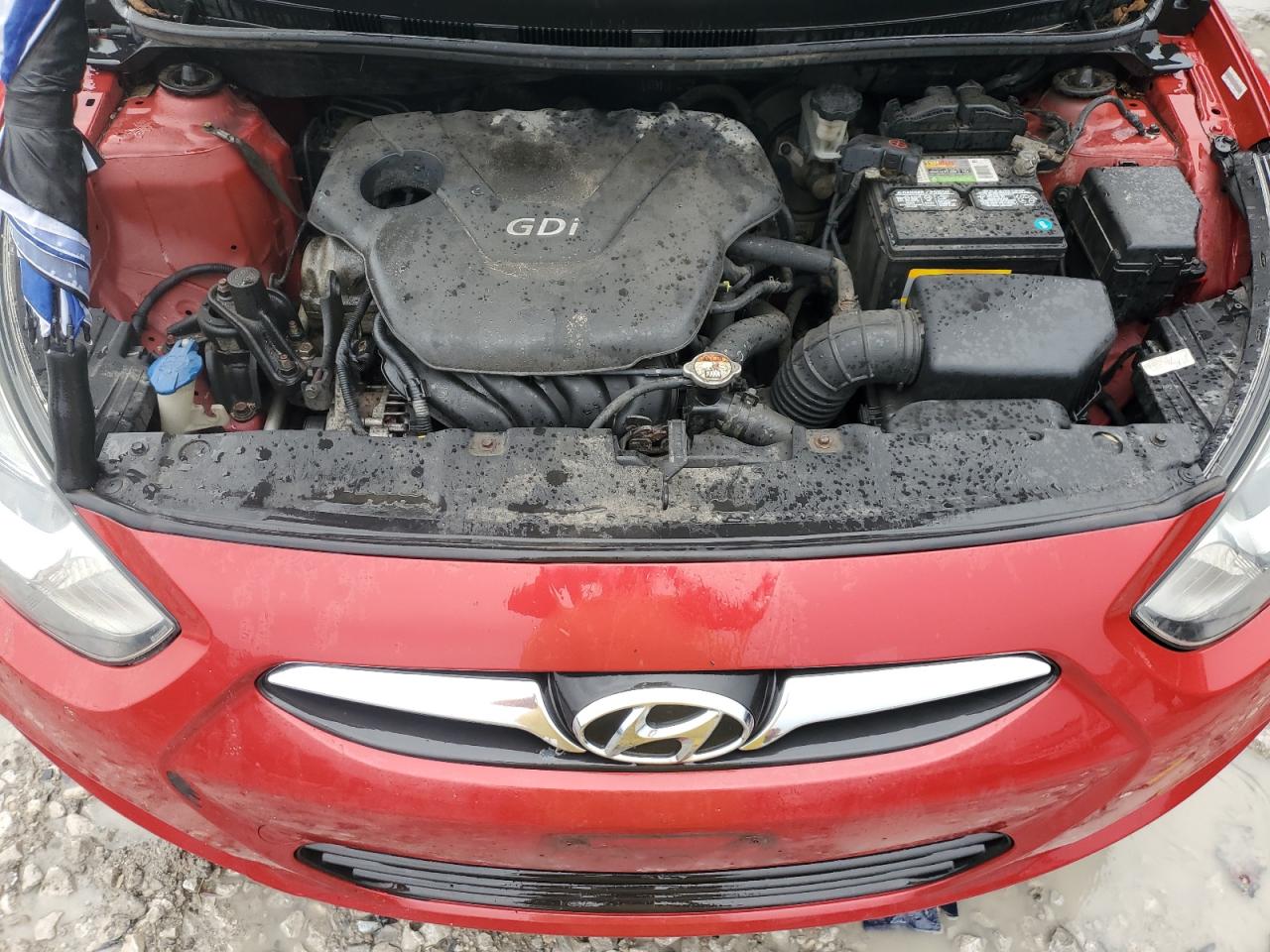 2013 Hyundai Accent Gls VIN: KMHCT4AE2DU274588 Lot: 79053864