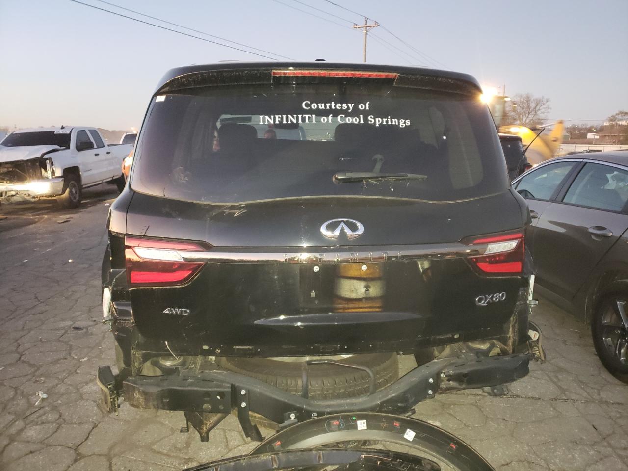 2023 Infiniti Qx80 Luxe VIN: JN8AZ2AE2P9305607 Lot: 78931884