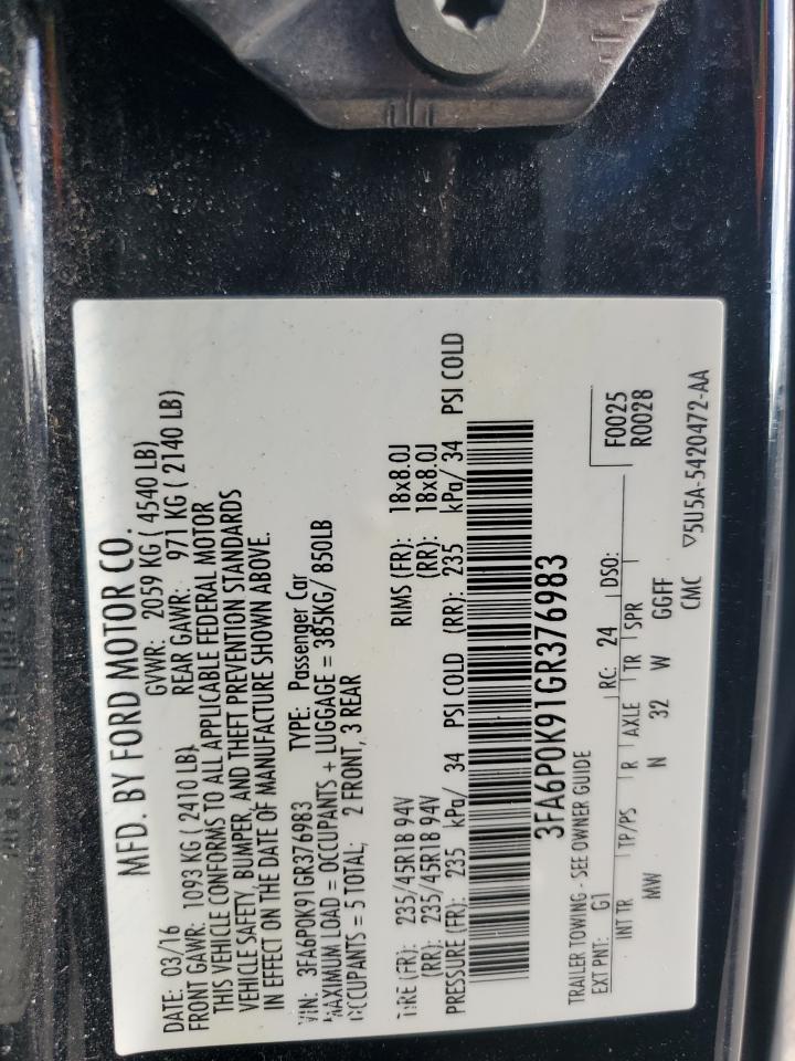 2016 Ford Fusion - Image 14
