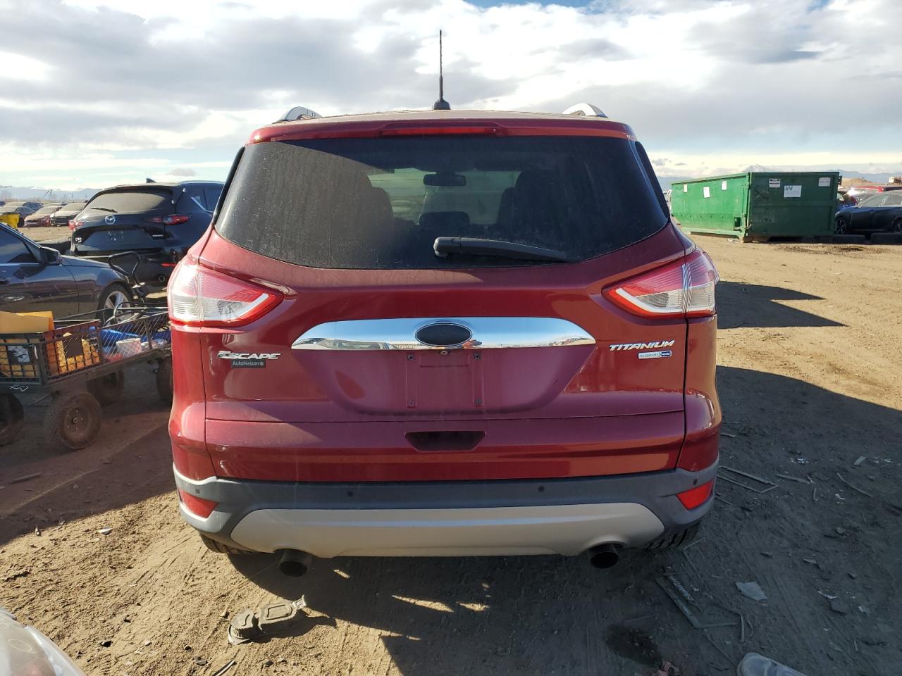 2014 Ford Escape Titanium VIN: 1FMCU9J94EUD80295 Lot: 80514584