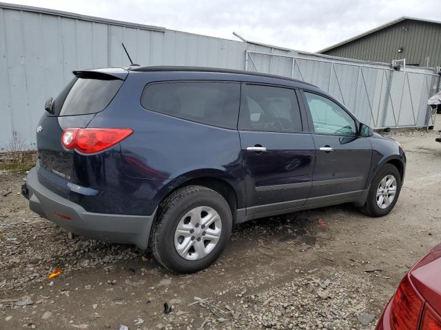  CHEVROLET TRAVERSE 2012 Blue