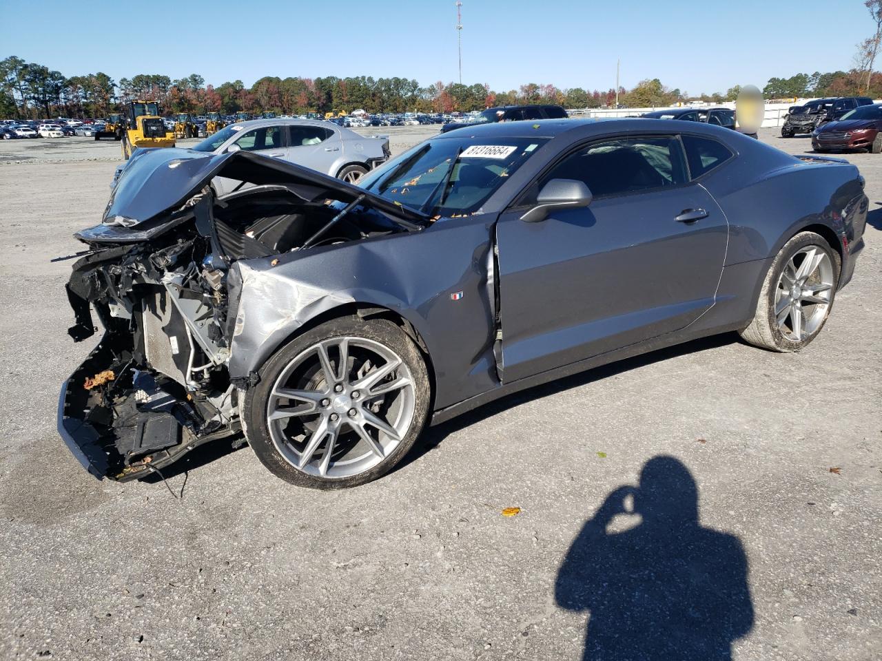 2022 Chevrolet Camaro Ls VIN: 1G1FB1RS4N0123766 Lot: 81316664