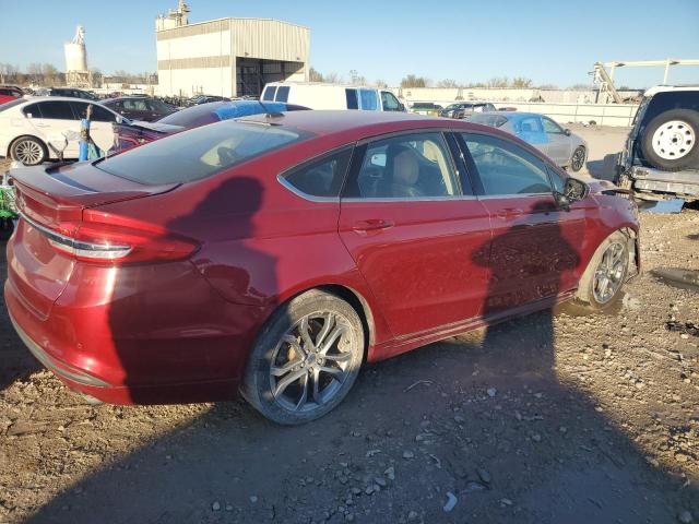 Седаны FORD FUSION 2017 Красный