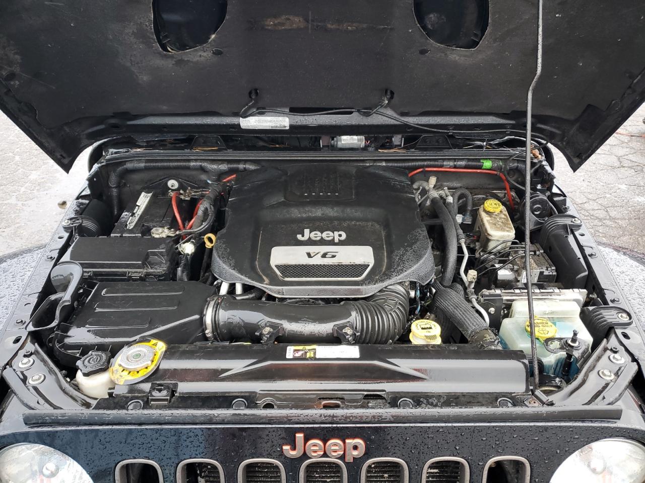 2016 Jeep Wrangler Unlimited Sahara VIN: 1C4BJWEGXGL336925 Lot: 81135414