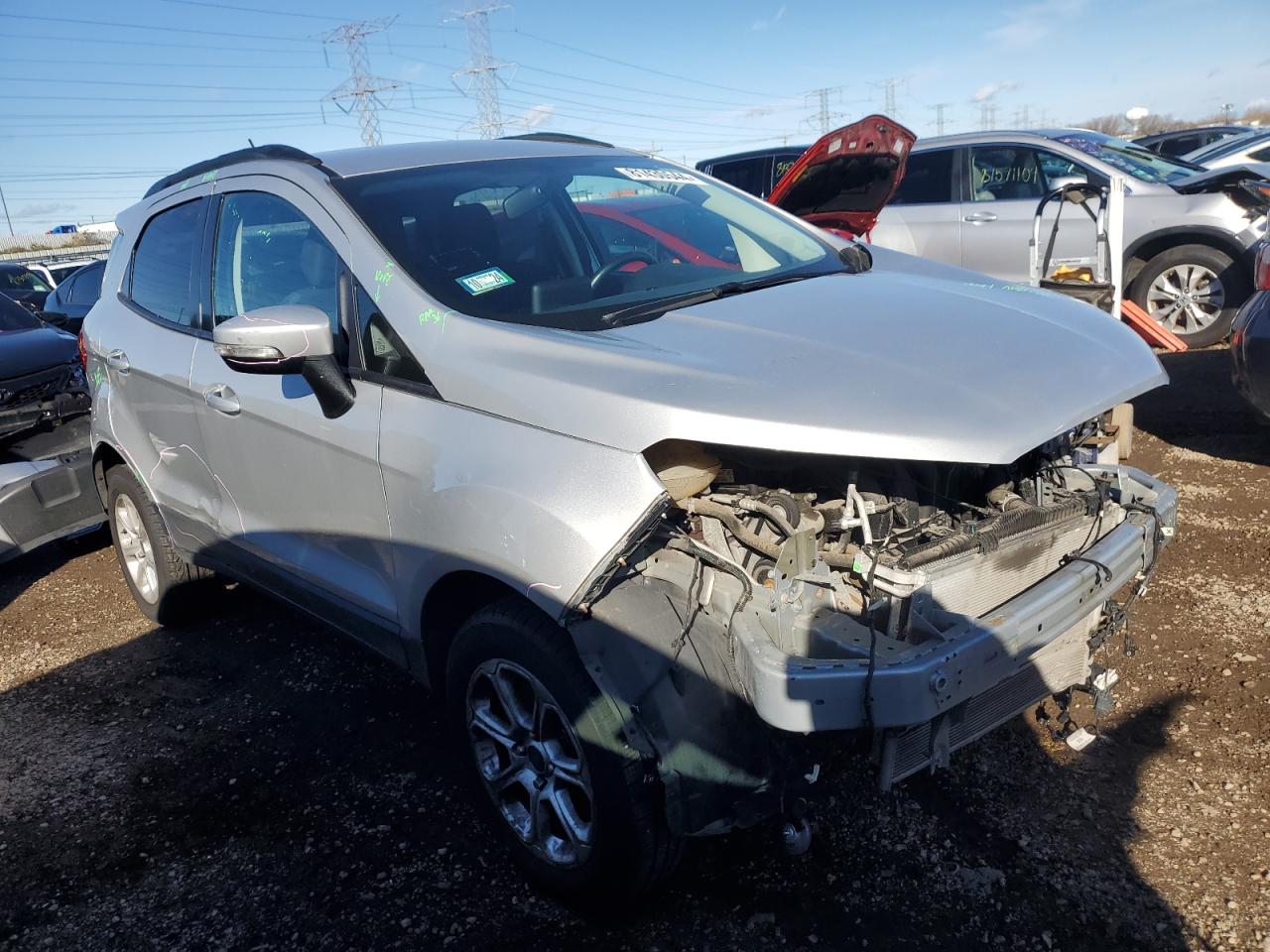 VIN MAJ6S3GL0LC317646 2020 FORD ECOSPORT no.4