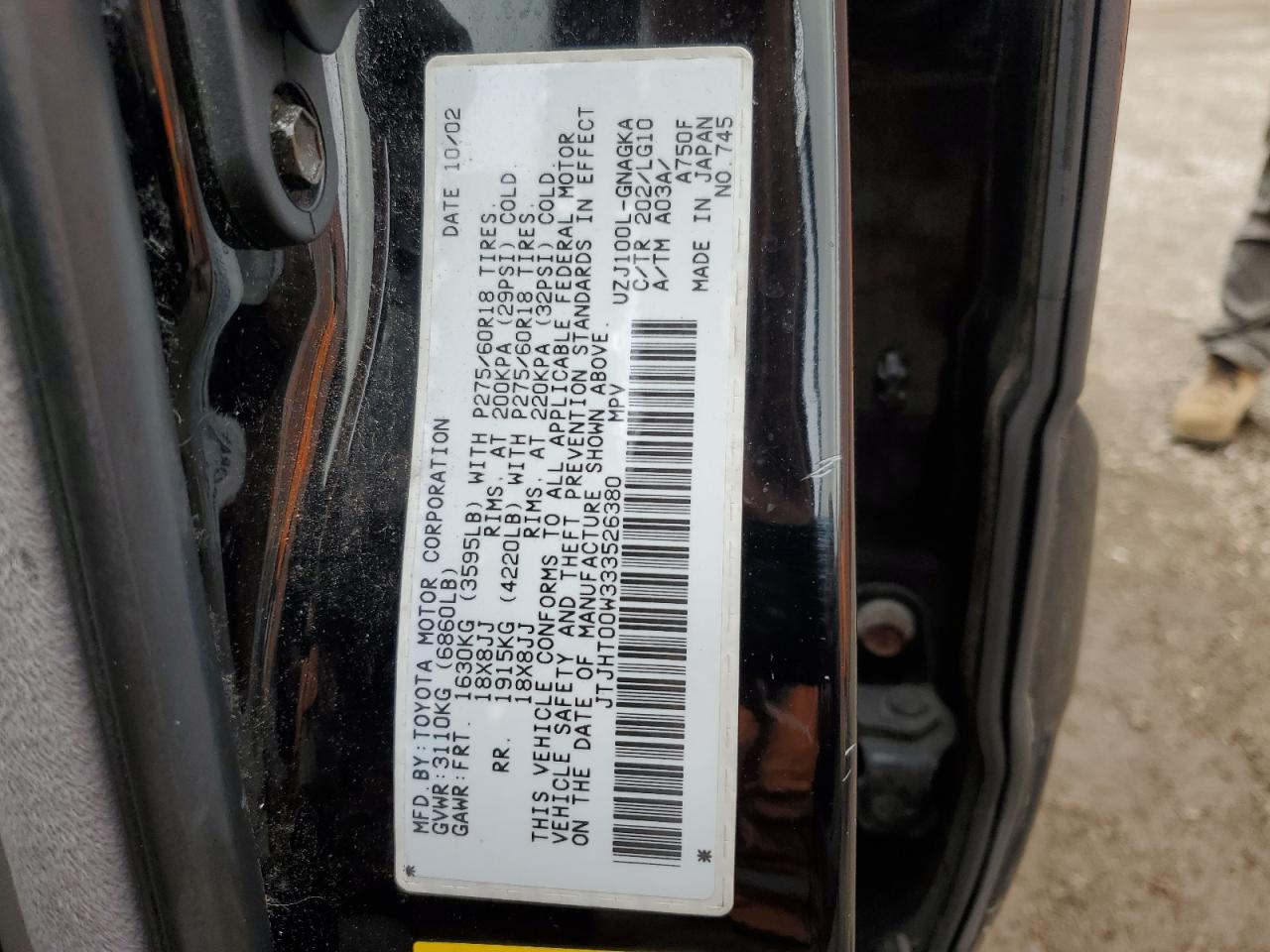 2003 Lexus LX - Image 14