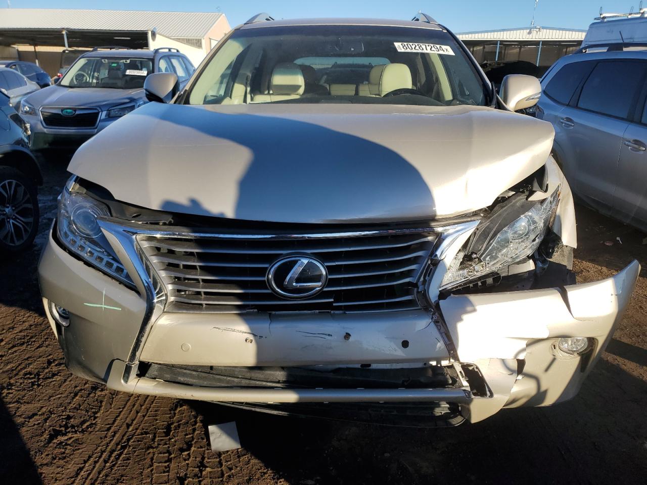 VIN 2T2BK1BAXFC320385 2015 LEXUS RX350 no.5