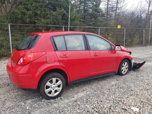  NISSAN VERSA 2012 Czerwony