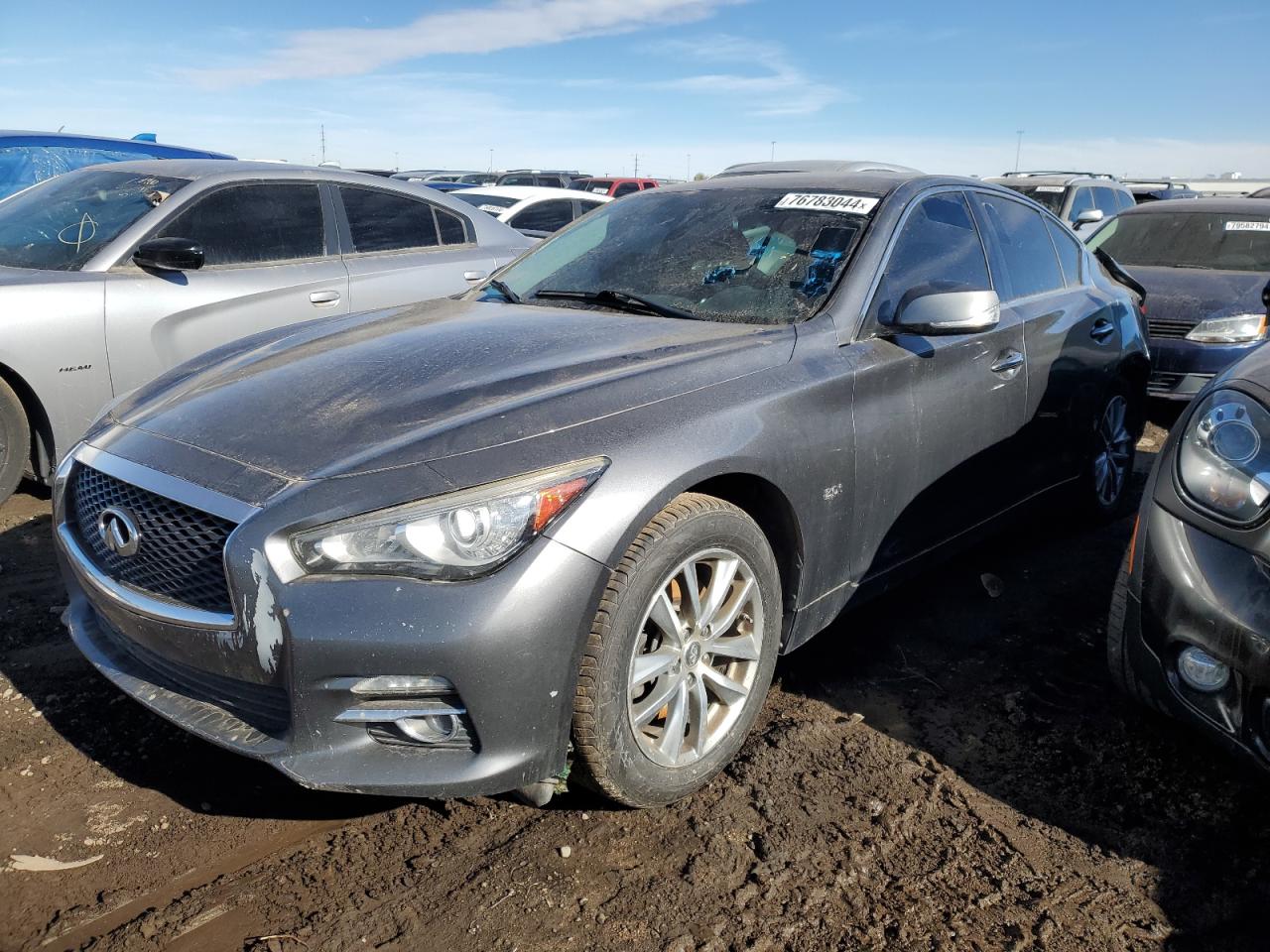 VIN JN1CV7ARXGM253062 2016 INFINITI Q50 no.1