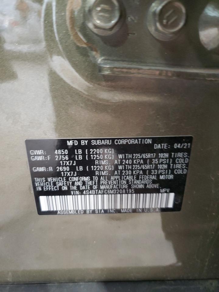 2021 Subaru Outback - Image 13