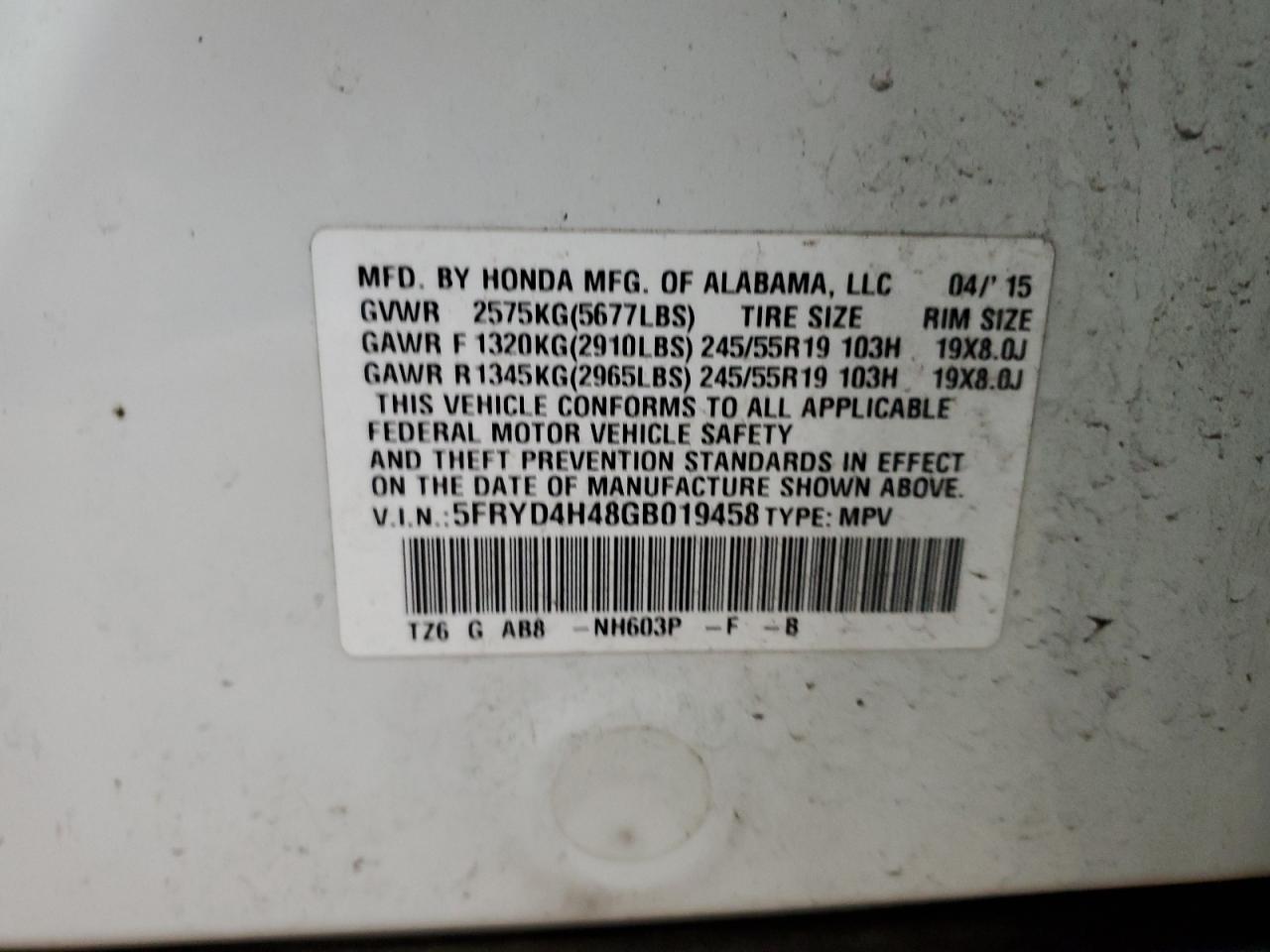 2016 Acura MDX - Image 15