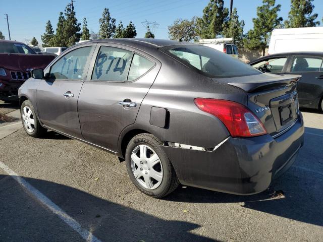  NISSAN VERSA 2015 Сірий